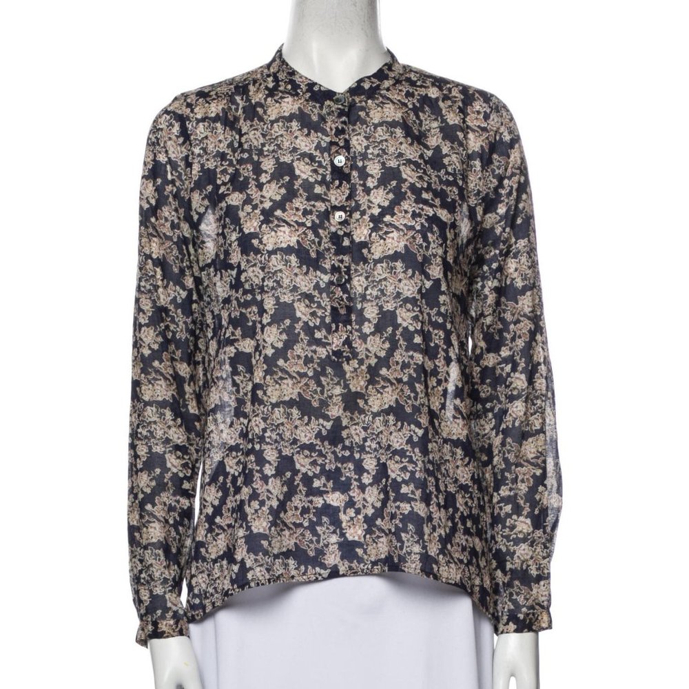 ÉTOILE ISABEL MARANT Floral Print Crew Neck Blouse - size XS